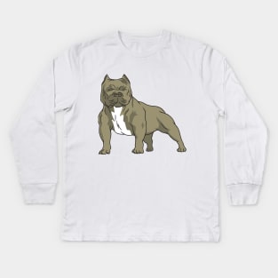 pitbull Kids Long Sleeve T-Shirt
